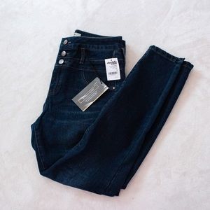 NWT Charlotte Russe dark wash skinny jeans